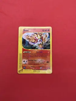 [NM] Entei H8/H32 Aquapolis Holo Rare eSeries Vintage Pokemon TCG Card - Image 2