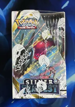 Pokemon 2021 Sword & Shield Silver Tempest Booster Box TCG Sealed Nm Mint - Image 2