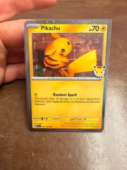 Pikachu 051 /162 Stamped 2026 Pokemon Day 30 Promo TCG - NM-MT - Image 1