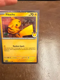 Pikachu 051 /162 Stamped 2026 Pokemon Day 30 Promo TCG - NM-MT - Image 3