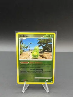 Pokemon TCG- 2007 Budew 43/130 Reverse Holo Diamond & Pearl NM - Image 1