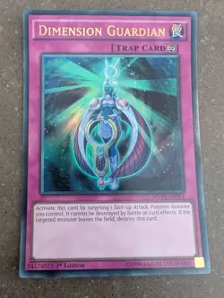 YuGiOh! Dimension Guardian MVP1-EN024 Ultra Rare 1st Ed - Image 1