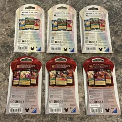 Lot of 24 - Disney Lorcana Assorted Sleeved Booster Packs - 8 Art Sets - Image 3