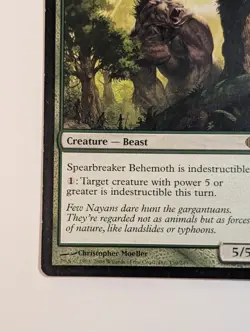 MTG Card - 1x Spearbreaker Behemoth - Shards of Alara NM/LP Magic The Gathering - Image 5