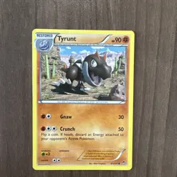Pokemon Card Tyrunt Furious Fists Cosmo Holo Uncommon 61/111 - Image 1