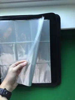 Trading Card Binder for Cards 440 Pockets with 55 Removable Sleeves TCG MTG - Image 3