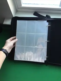 Trading Card Binder for Cards 440 Pockets with 55 Removable Sleeves TCG MTG - Image 4