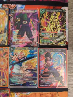 SR 16 Card Lot Dragon Ball Super Masters CCG Game Rare TCG DBZ Anime SS4 Gohan++ - Image 3
