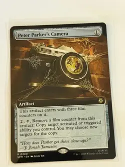 Peter Parker's Camera Extended Art Marvel's Spider-Man 280 - Image 1