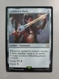 MTG Lothlorien Blade Commander: LotR: Tales of Middle-earth 0072 Regular Rare - Image 1