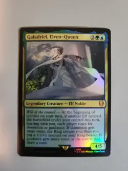 MTG Galadriel, Elven-Queen Tales of Middle-earth Commander 0003 Foil Mythic - Image 1