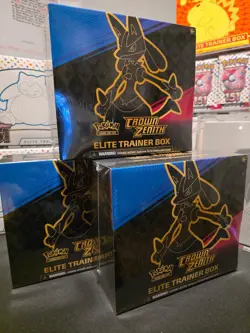 Pokemon TCG: Crown Zenith Elite Trainer Box - 10 Packs 820650851476 - Image 1