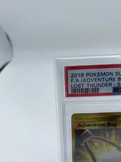 Pokemon Adventure Bag Sun & Moon - Lost Thunder 228/214 Holo Secret Ultra PSA 9 - Image 2