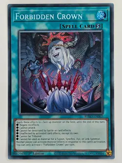 Yu Gi Oh - BPRO-EN067 Forbidden Crown - Secret Rare - Image 1