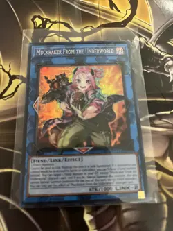Yugioh Muckraker From The Underworld Prismatic Secret Rare MP23 - Image 1