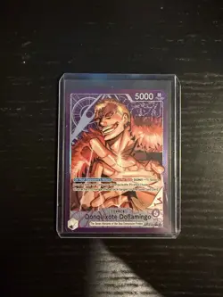 Donquixote Doflamingo - Leader Alt Art - OP14-060 - English - One Piece TCG - Image 1