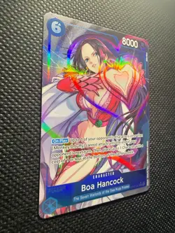 Boa Hancock OP07-051 (Alternate Art) One Piece Card Game ENGLISH FOIL LP - Image 4