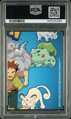 1999 Topps Pokemon TV #TV10 JAMES SER 1 CHARACTER CARDS - LOW POP - Mint PSA 9 - Image 2