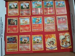 Growlithe & Arcanine 15 Pokemon Card Lot 2 Topps 4 Holo - Image 1