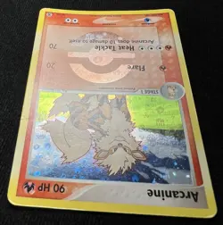 Arcanine 18/112 EX FireRed & LeafGreen Pokemon Card Reverse Holo Foil Rare - MP - Image 5