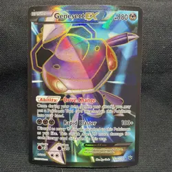 Pokemon TCG Genesect-EX Holo Full Art Ultra Rare Card XY 120/124 - Image 1