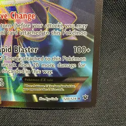 Pokemon TCG Genesect-EX Holo Full Art Ultra Rare Card XY 120/124 - Image 5