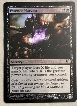 MTG Essence Harvest *FOIL* x1 - Avacyn Restored - Image 1