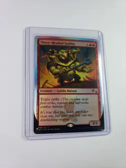 Magic The Gathering Three-Headed Goblin The List Reprints Foil 099/216 - Image 2