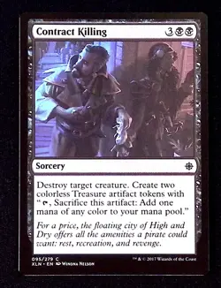 Contract Killing Magic the Gathering Ixalan Sorcery Common - Image 1