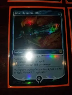 MTG Blue Elemental Blast Foil NM Spellbook Jace - Image 1
