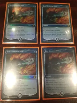 MTG Blue Elemental Blast Foil NM Spellbook Jace - Image 2
