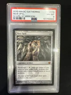 Mox Opal Scars of Mirrodin Regular PSA 8 #179 - Image 1