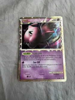 2010 Pokemon Triumphant Mew Prime #97 Ultra Rare Holo - Image 1