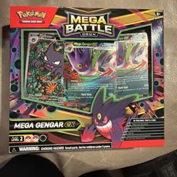 NEW Factory Sealed 2025 Pokemon Mega Battle Deck Mega Gengar ex -English -TCG - Image 1