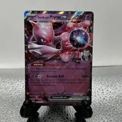 Pokemon TCG Team Rocket's Mewtwo EX 081/182 Double Rare Destined Rivals - Image 1