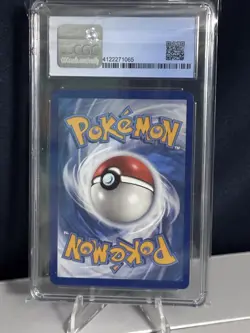 Shiny - Eevee Pokemon Sun & Moon Hidden Fates Vault CGC 9 Mint - Image 2