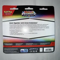 Pokemon TCG Scarlet Violet Prismatic Evolutions Tech Sticker Collection Sylveon - Image 2