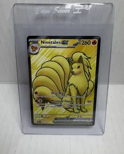 S&V 151 Ninetales 186/165 Full Art Ultra Rare PACK FRESH NM Pokemon TCG - Image 1