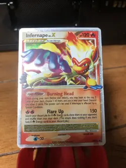 Pokemon Infernape LV.X DP10 Diamond & Pearl Holo MP - Image 1