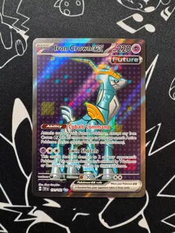 Iron Crown EX 191/162 Pokemon S&V Temporal Forces Ultra Rare English - Image 1