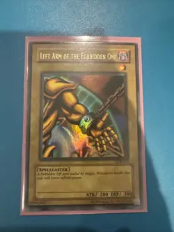 Left Arm of the Forbidden One LOB-123 The Legend of Blue Eyes White Dragon... - Image 1