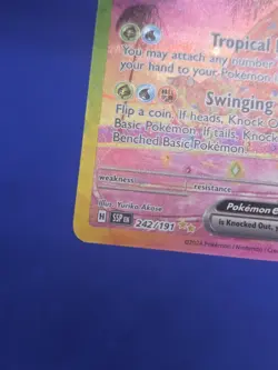 Pokemon Surging Sparks Alolan Exeggutor ex 242/191 Special Illustration Rare NM - Image 5