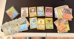 Vintage Pokemon Cards , with Bulk Lot, sleeves and Tin can - Image 1