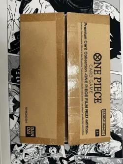 One Piece TCG Premium Card Collection Film Red Edition English (Box Open) - Image 2