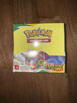 EMPTY Pokemon TCG Sword & Shield Evolving Skies Booster Box. No cards/packs - Image 1