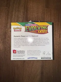 EMPTY Pokemon TCG Sword & Shield Evolving Skies Booster Box. No cards/packs - Image 4