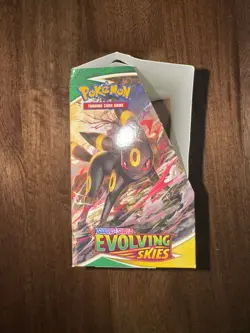 EMPTY Pokemon TCG Sword & Shield Evolving Skies Booster Box. No cards/packs - Image 5