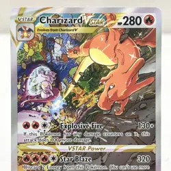 Pokemon TCG Charizard VSTAR SWSH262 Sword & Shield Black Star Promo Card - Image 2
