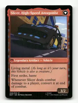 Slicer, Hired Muscle Universes Beyond: Transformers #6 Magic the Gathering - Image 2