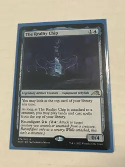 The Reality Chip R Kamigawa: Neon Dynasty 74 NM MTG x1 LC1 - Image 1